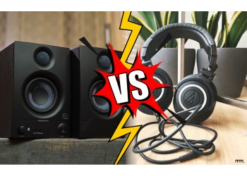 Studio Monitors vs Headphones: Eris 3.5BT vs ATH-M50x